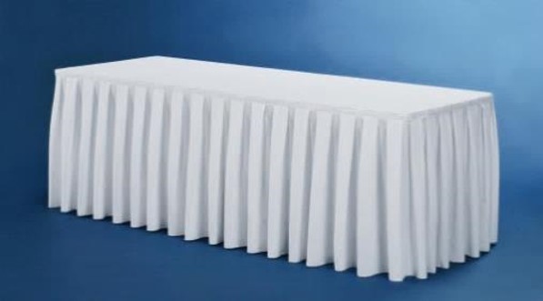 Skirtin-Boxpleatfalte-Kteat-textiles Skirting, Boxpleatfalte – Bild 1